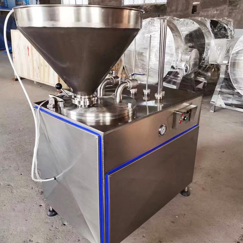 商用全自动灌肠机腊肠纯肉肠灌肠机供应多功能不锈钢台式灌肠机