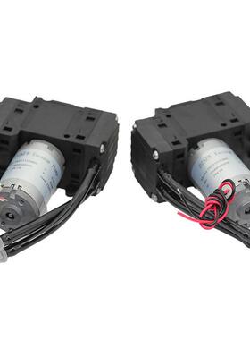 DISEN双头真空泵小型小型负压泵隔膜泵气体采集脱气泵超静音