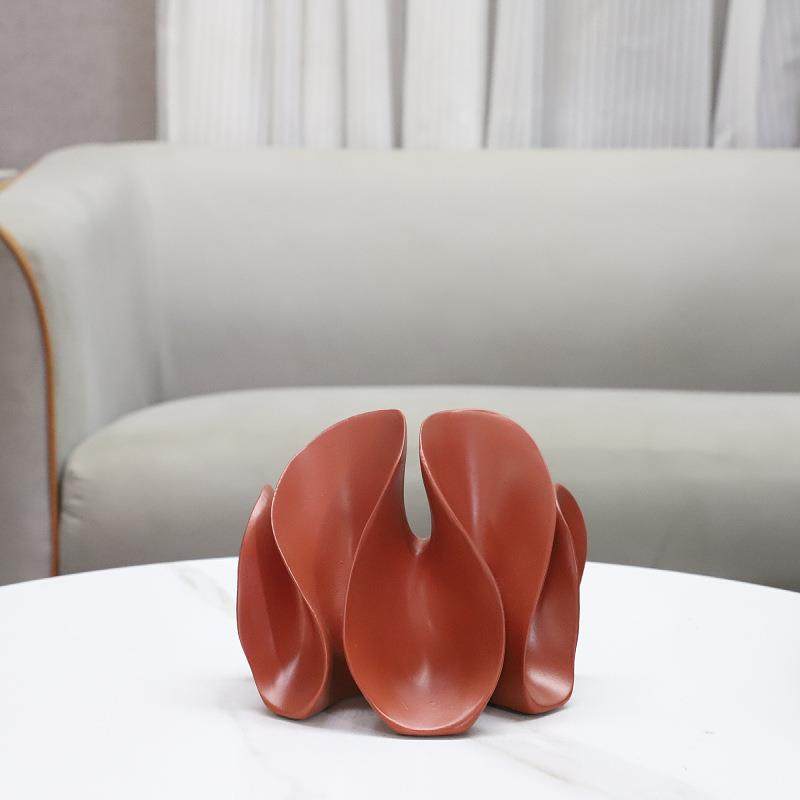 现代创意几何花瓣树脂工艺品摆件客厅茶几电视柜售楼部家居装饰品,鲜花速递/花卉仿真/绿植园艺,其它园艺用品,淘宝优惠券,粉丝福利购,淘宝优惠卷