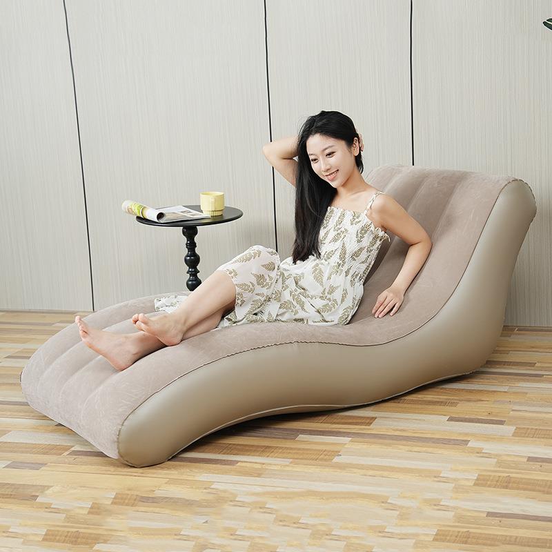 工厂户外便携气垫床懒人午休露营休闲全自动家用沙发小户型出租屋