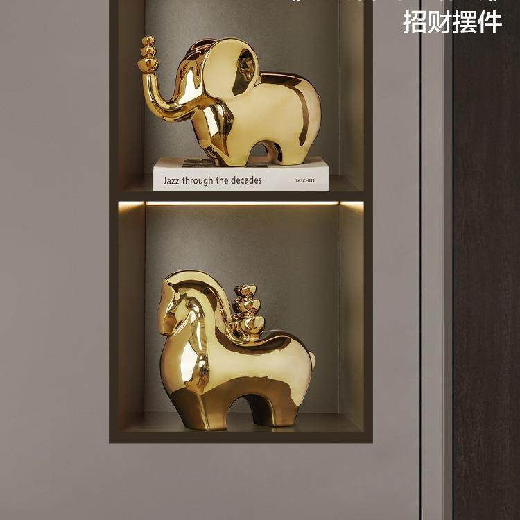 轻奢创意工艺品客厅酒柜餐边柜办公室电视柜家居装饰品开业摆件,鲜花速递/花卉仿真/绿植园艺,其它园艺用品,淘宝优惠券,粉丝福利购,淘宝优惠卷