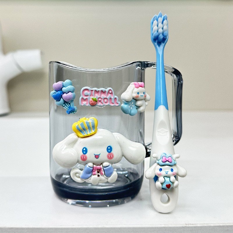 玉桂狗卡通儿童洗漱杯男孩大耳狗漱口杯牙具杯牙刷缸洗漱刷牙杯子