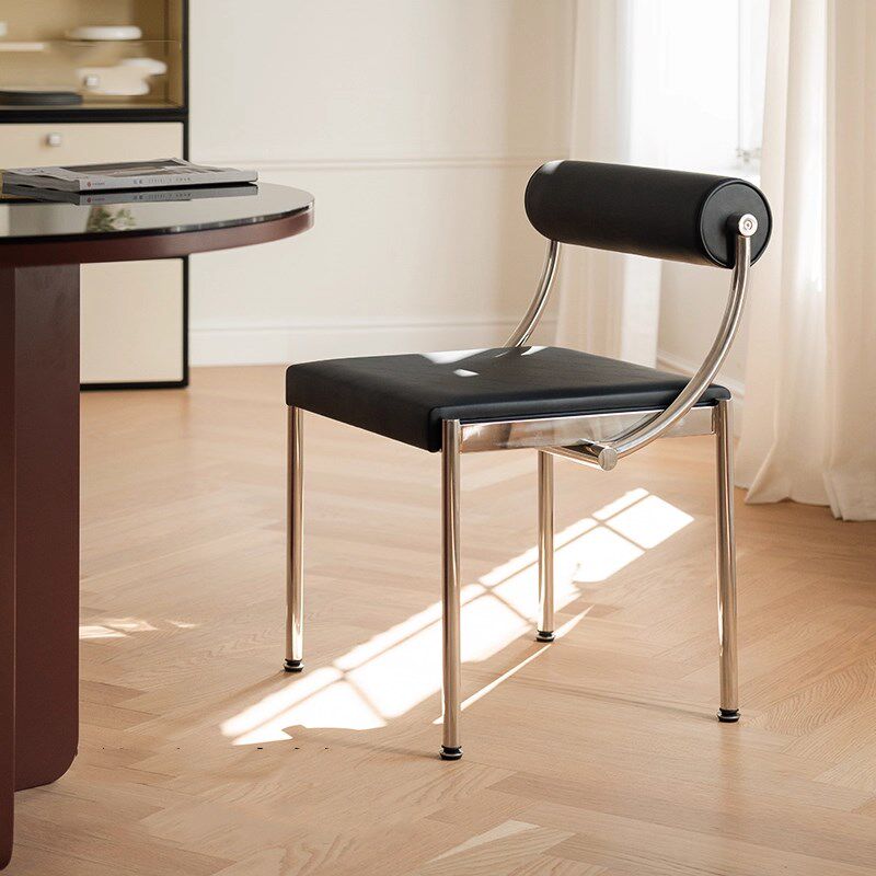 新款不锈钢岩板餐桌德利丰岩板现代简G约家用长方形桌子餐厅吃饭