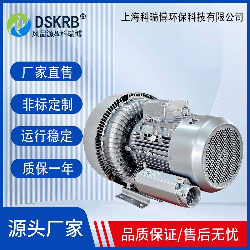 雕刻机真空泵RB-92S-216.5kw离心漩涡式气泵雕刻机吸附旋涡