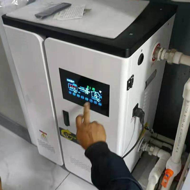 匠奥30KW半导体PTC陶瓷加热电采暖热水炉带地暖暖气片300平米省电