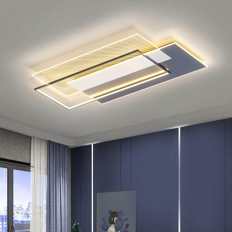 客厅灯现代简约大气led轻奢主灯具全屋套餐组合创意大厅吸顶灯饰