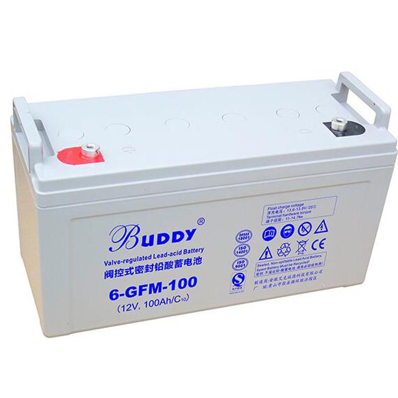 宝迪蓄电池6FM100后备储能型电池12V100AH质保3年