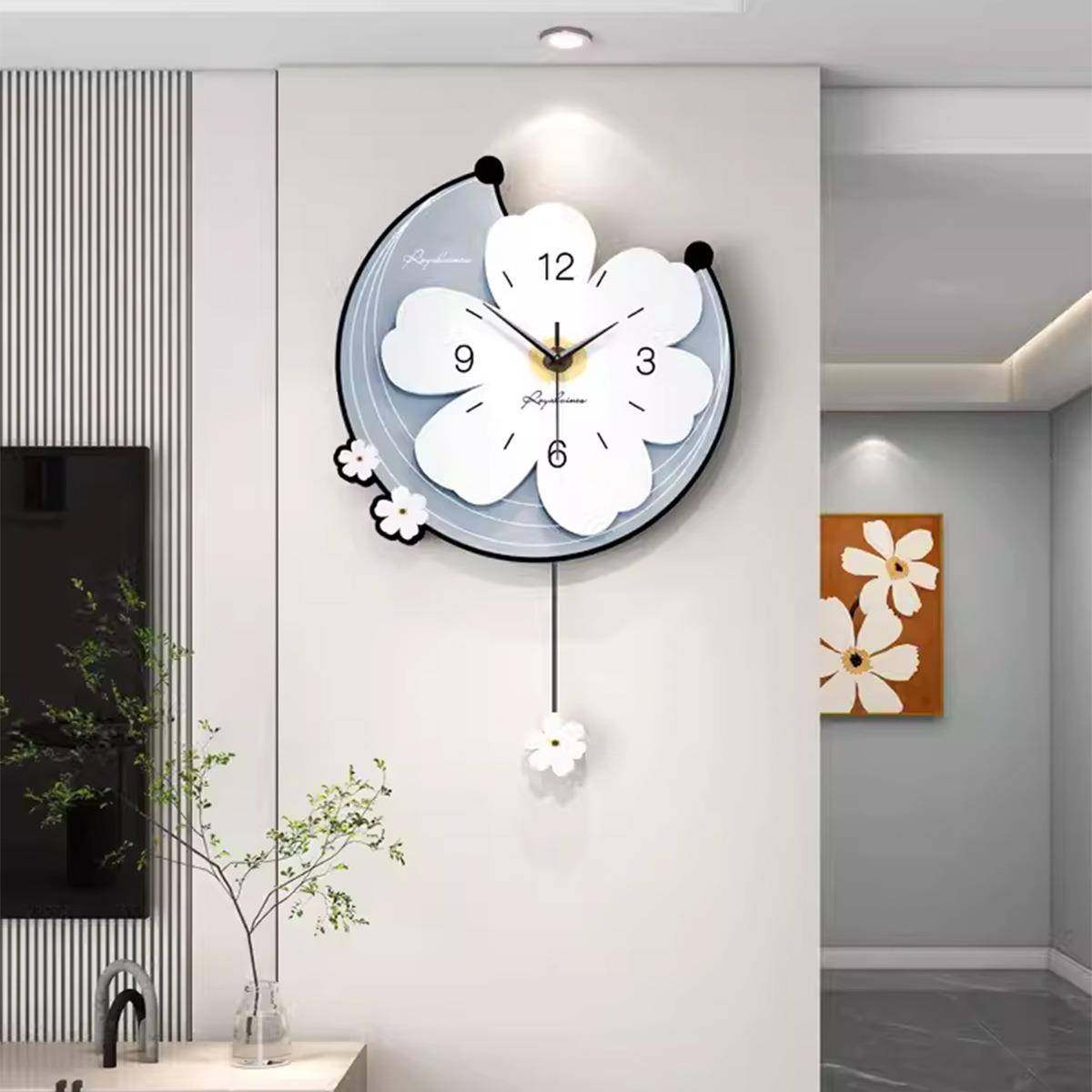创意钟表挂钟客厅2023新款网红时钟挂墙简约现代装饰家用时尚餐厅
