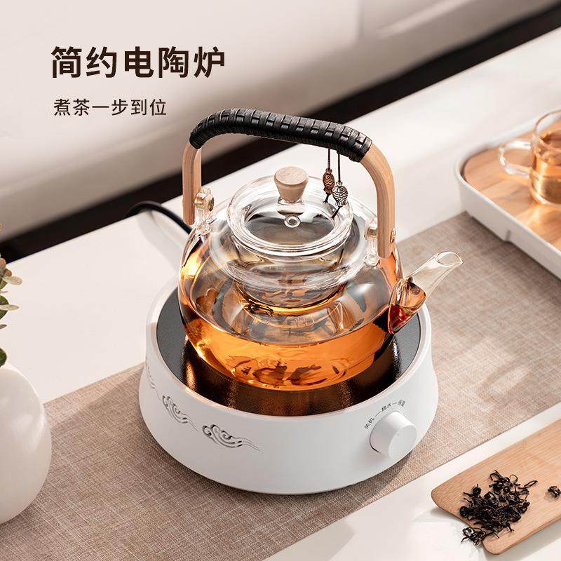 玻璃煮茶壶电陶炉泡茶壶竹把提梁壶加厚耐热明火加热烧水壶养生壶,鲜花速递/花卉仿真/绿植园艺,其它园艺用品,淘宝优惠券,粉丝福利购,淘宝优惠卷