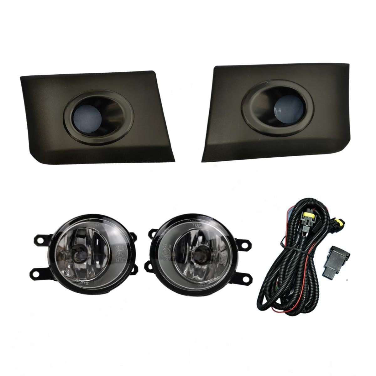 适用于丰田PROBOX前雾灯总成probox雾灯雾灯框15-ONTY1236