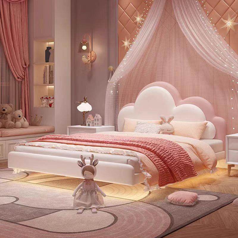 儿童床女孩悬浮粉色公主床小户型环保皮质床双层云朵床软包床家具,农机/农具/农膜,其它农用工具,淘宝优惠券,粉丝福利购,淘宝优惠卷