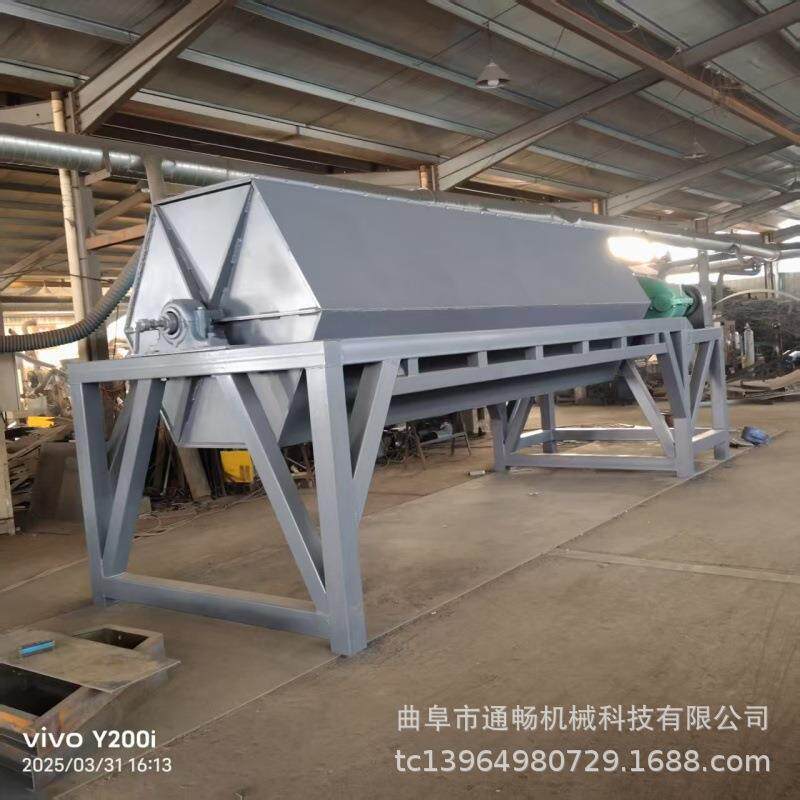 面包石倒角六角滚筒抛光机现货金属件除锈去毛刺滚桶研磨机设备