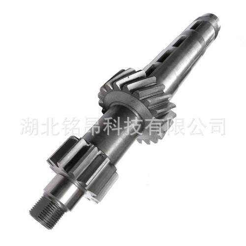 东风卡车EQ2102变速器中间轴1700E-048-B变速箱中间轴齿轮半圆键