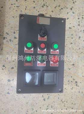 BZC8050防爆操作柱FZC防水防尘防腐三防按钮箱控制盒