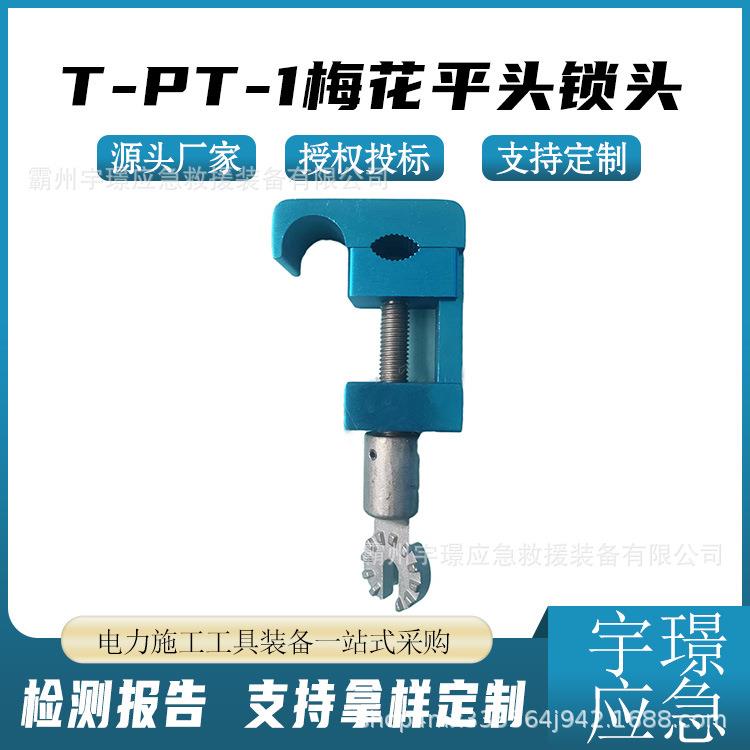 T-PT-1梅花平头锁头电力施工引线锁杆固定导线绝缘杆工具