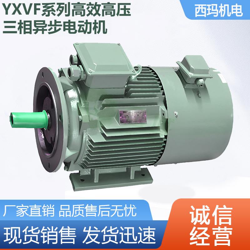 西安电机YXVF4005-8极355W6V高压变频交流三相异步电动机