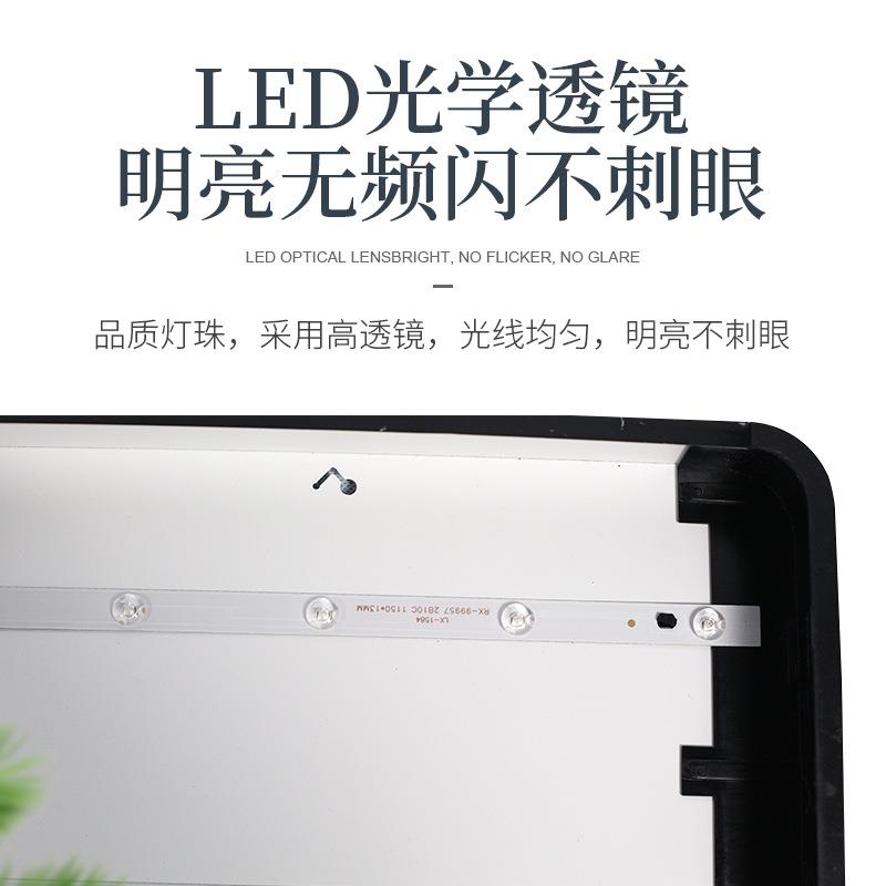【折扣价】led超市吊线灯健身房商场方通条形灯教室吊线灯办公长