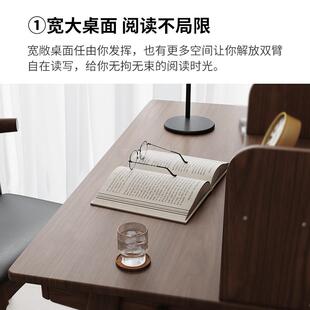 【折扣价】掘素实木电脑桌家用儿童书桌书架一体卧室小户型学生写