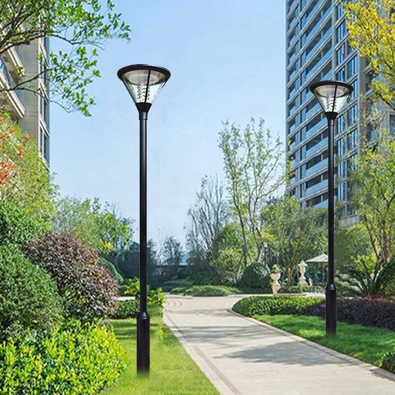 【折扣价】太阳能户外庭院灯防水led景观灯花园别墅小区高杆灯3米