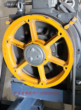 曼隆MPM55T 490/410*7电梯曳引轮适用通力蒂森欣达康力通润曳引轮