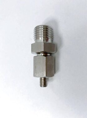 外丝x1端端一 不锈钢对丝组合式M6接头.双145边外 M螺纹x1  两 一