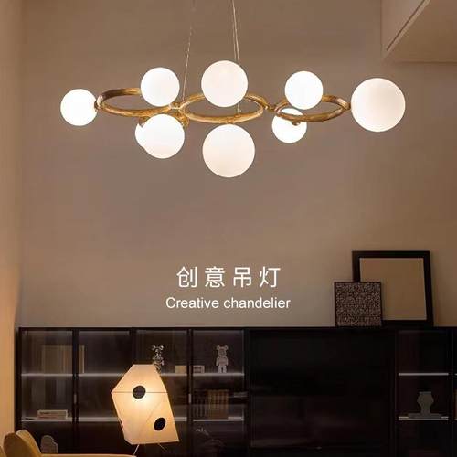 侘寂风仿树枝吊灯 网红民宿卧室创意日式灯具个性中古客厅餐厅灯