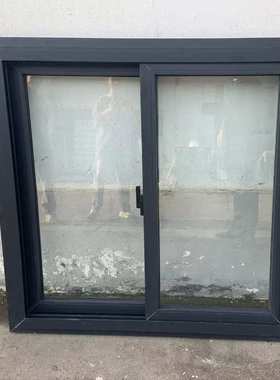 豪华款黑色塑钢推拉窗打包箱塑钢窗(CHAM-BUPVCSW1120)