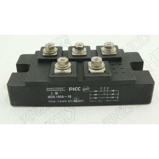 SHANGZHENG上整MDQ150A单相整流器MDQ150A-16 1600V