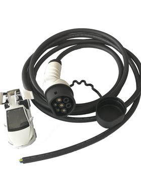 IEC 62196 type 2 22KW three-phase AC EV charger gun