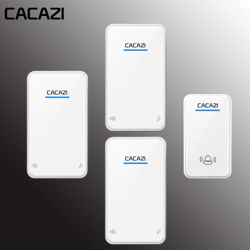 门铃无线家用用电池款直流电全用电池不插电的无线门铃一拖三防水