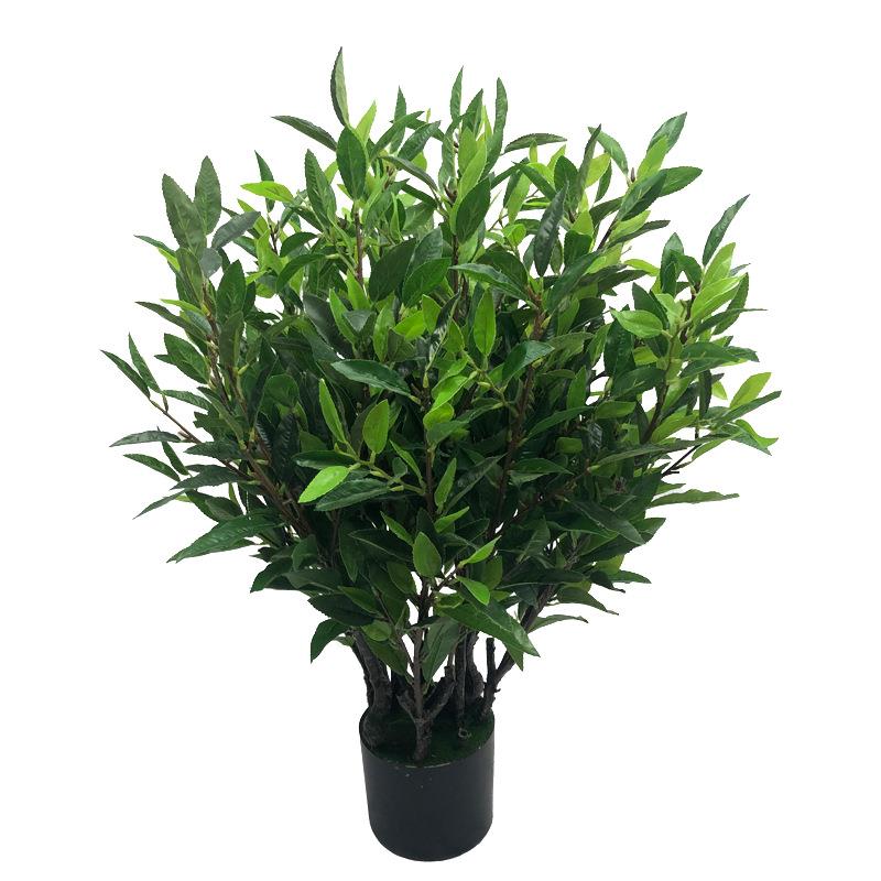 仿真绿植盆栽毛尖茶树落地盆景室内外植物茶叶工程装饰厂家