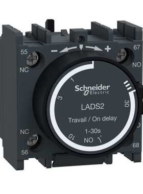 LADS2接触器延时模块辅助触点1-30秒延时头 LADT0 LADT2 LADT4
