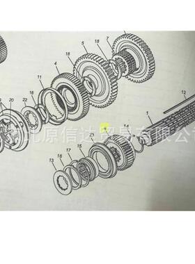 KATO尼桑吊车取力器齿轮取力器气缸ME654919 ME706880 ME650010