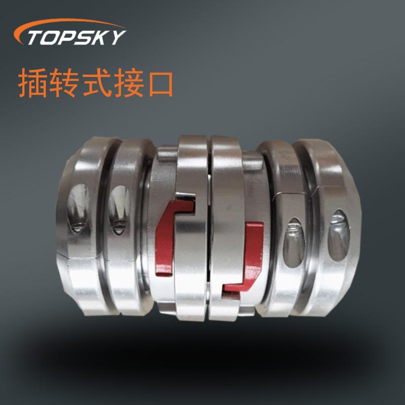 插转式接口应急输送高压软管应急排水输送DN150(铝合金)T1