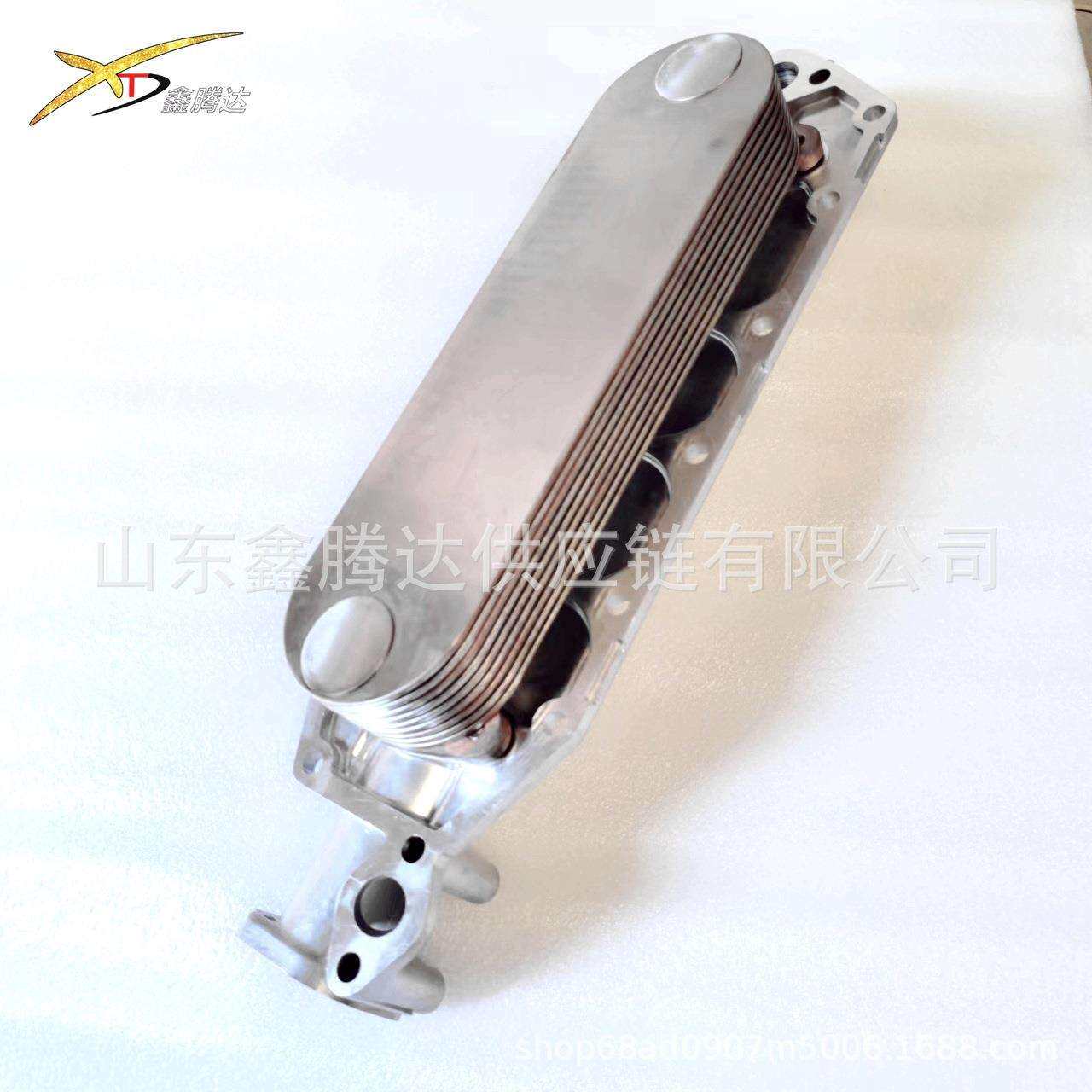 PC200-3挖掘机6D125发动机机油冷却器总成6150-61-2123
