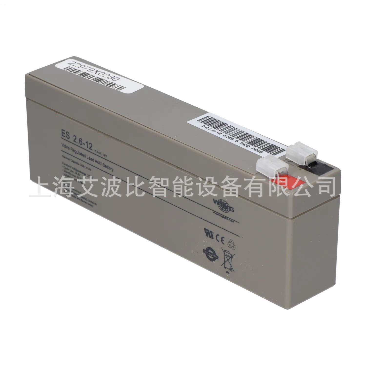 WING蓄电池ES2.6-12 4240 6 SEQ9600库卡机器人铅酸储能电池