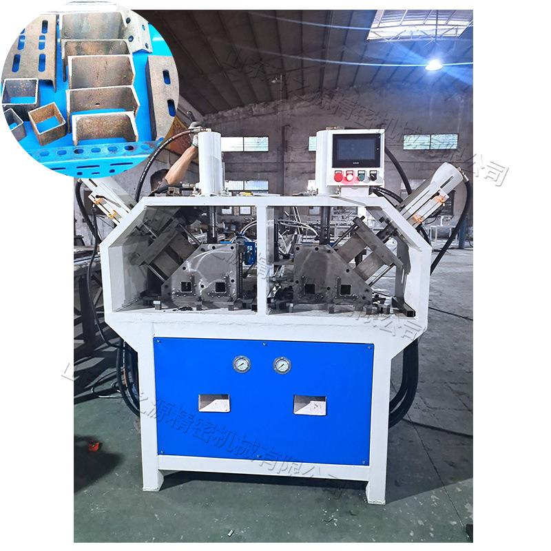 数控全自动钻孔电动液压金属板材中控机台式方管钢管钻眼机