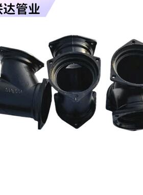 B型A型管件弯头三通套袖机械铸铁管件生产厂家供应建筑使用