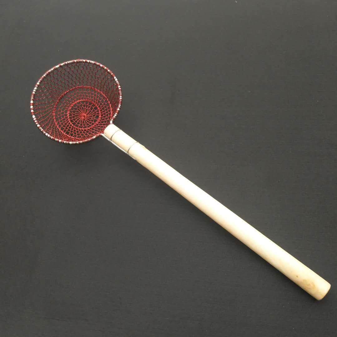 重庆小面的面漏油炸笊篱头手工铁丝网过滤网燕窝漏勺商用拌面神器