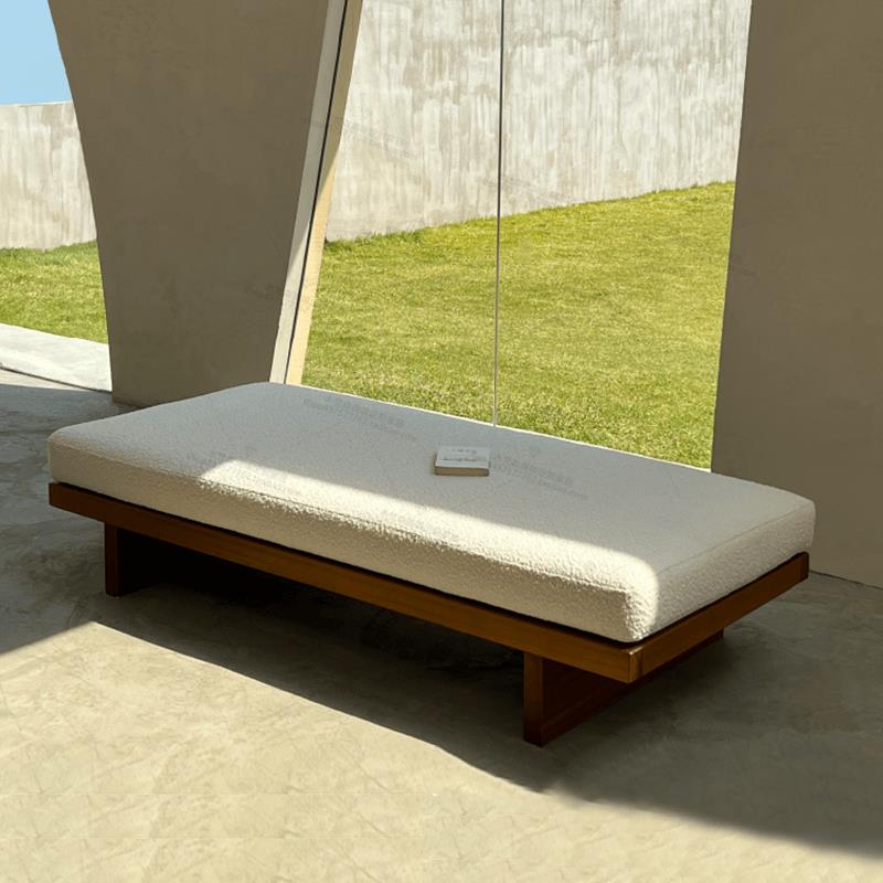 新中式实木客厅沙发凳休息长凳复古民宿卧室床尾凳衣帽间换鞋凳子