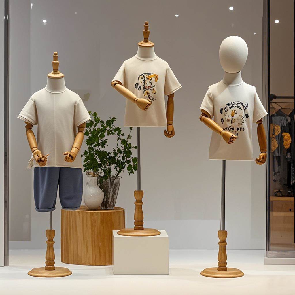 高档儿童模特道具半身小孩小童服装全身展示架童装店橱窗模特架子