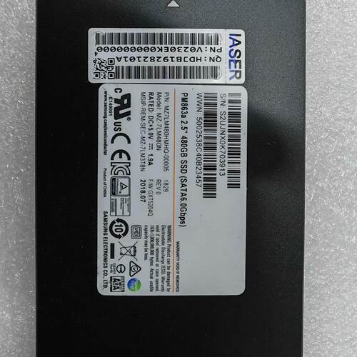 Samsung SSD PM863a 480GB 2.5 6议价