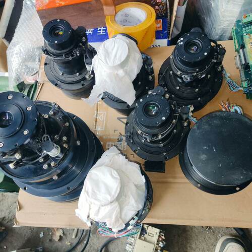 变焦激光投影机镜头，共7台，带maxon motor通用—议价