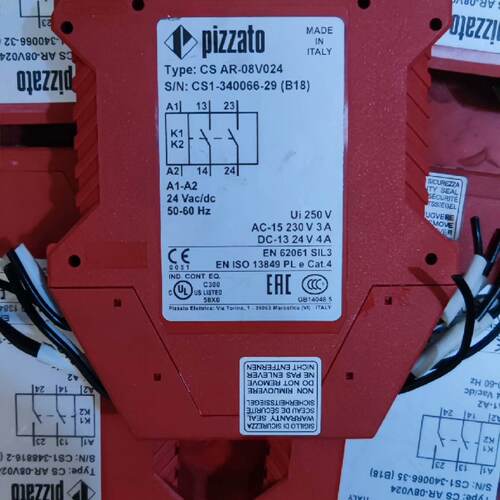 询》拆机Pizzato意大利安全继电器CSAR08