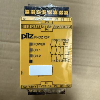 议价787310 全新皮尔兹安全继电器 PNOZ X3P C 全新现货