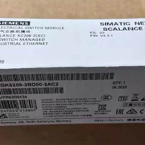 6GK52062BD002AC2全新原装正品标价议价