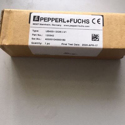 议价现货全新原装倍加福PEPPERLFUCHS超音波感测器UB400-12GM-I-V