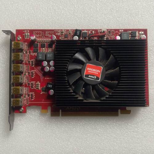 旌宇6屏输出R7250Y6DP2gd5多屏显卡PCIE接-议价