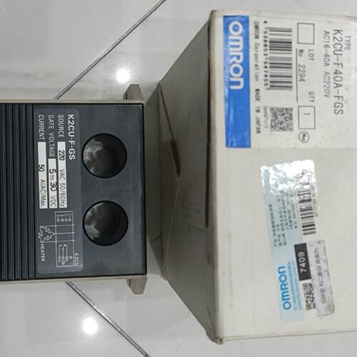 全新正品欧姆龙K2CU-F40A-EGS加热器断线报警器-议价