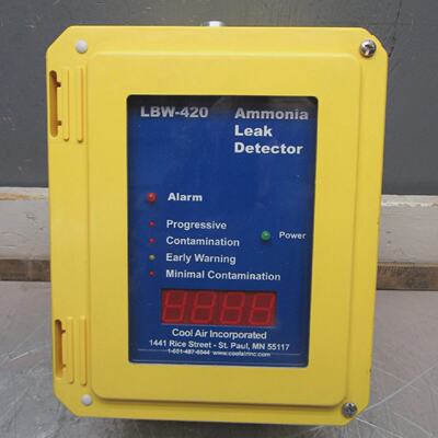 COOL AIR INC. AMMONIA LEAK DETECTOR LBW420 REVJ2 NICE USED T